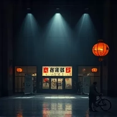 一张纸的旅行封面画面，成卷纸张与传送带