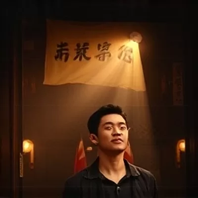 城市褶皱封面画面，凌晨便利店与街道灯光